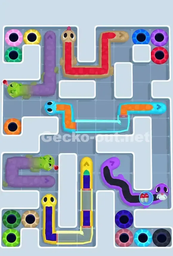 Gecko Out Level 876 Screenshot