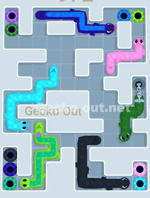 Gecko Out Level 972 Solution 2