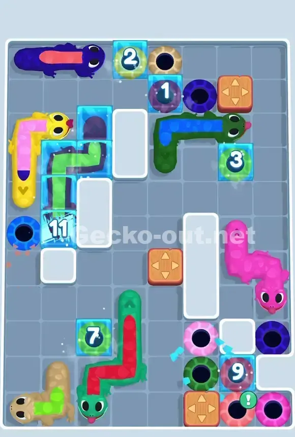 Gecko Out Level 755 Solution 1