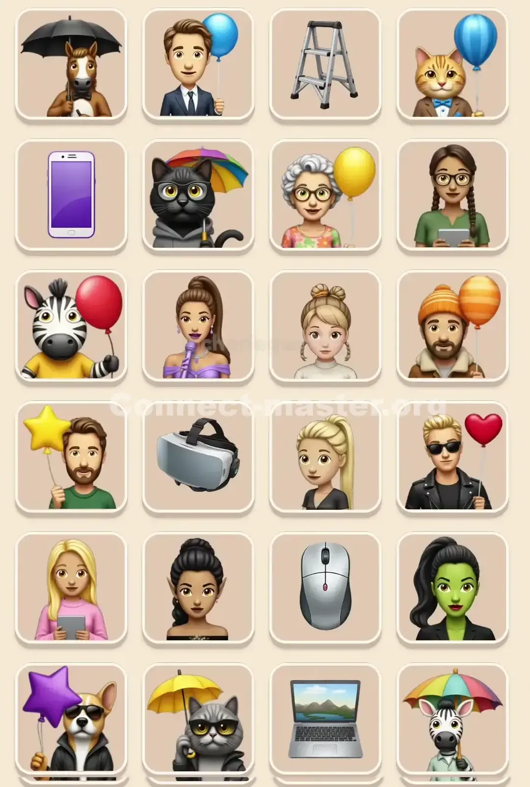 Connect Master Level 143 Solution 1