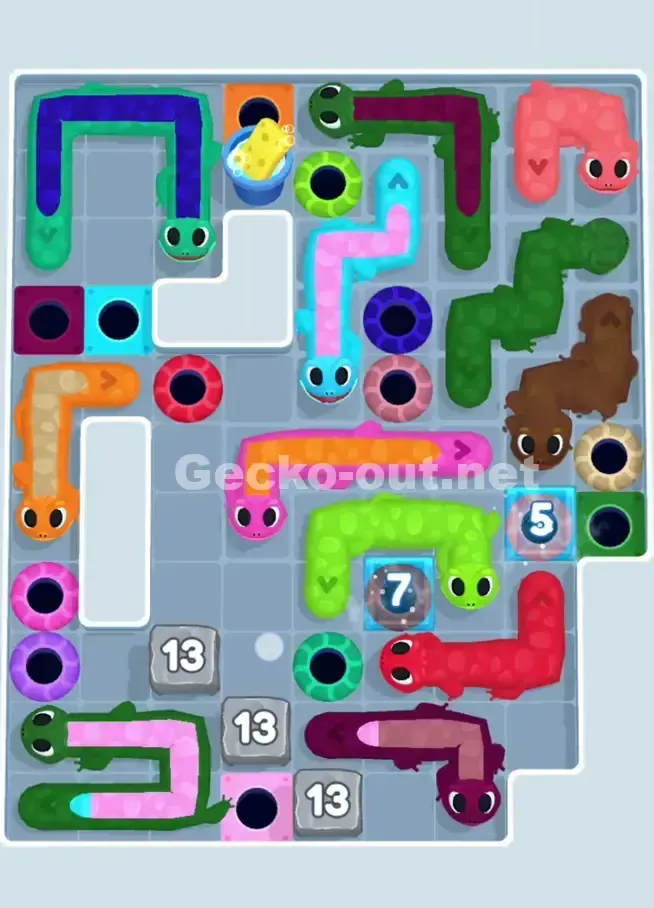 Gecko Out Level 1096 Solution 1