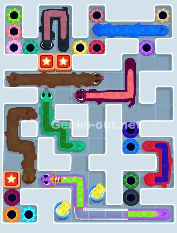 Gecko Out Level 1022 Screenshot