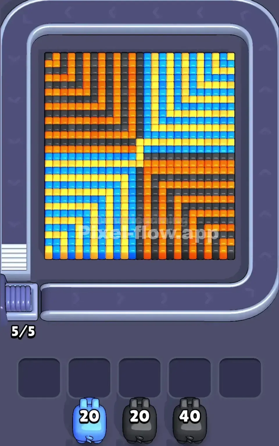 Pixel Flow Level 21 Solution (Wrong Level? Fix Here) 📸