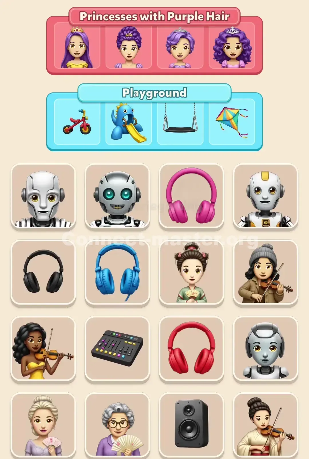 Connect Master Level 53 Solution 3