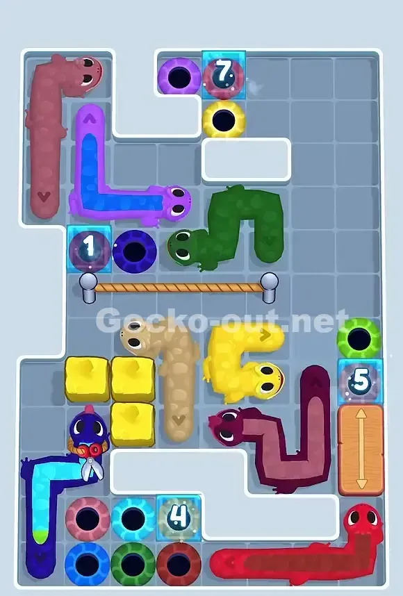 Gecko Out Level 812 Solution 2