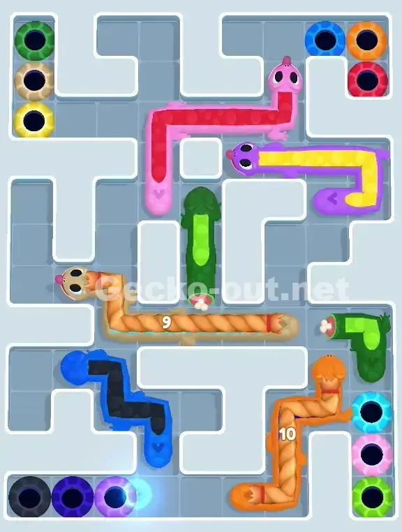 Gecko Out Level 1010 Gameplay