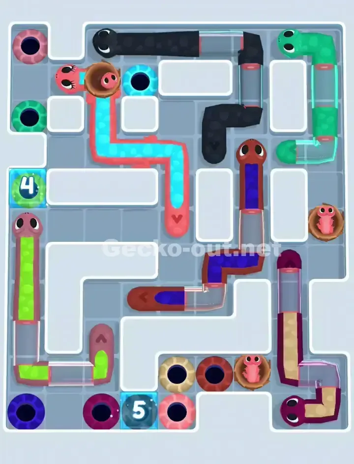 Gecko Out Level 1031 Solution 1