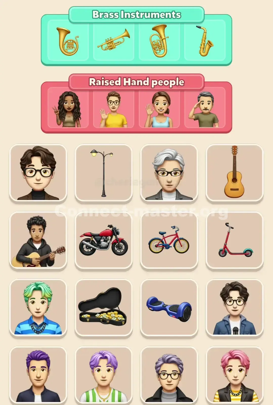 Connect Master Level 131 Solution 3