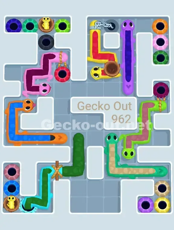Gecko Out Level 962 Solution 1