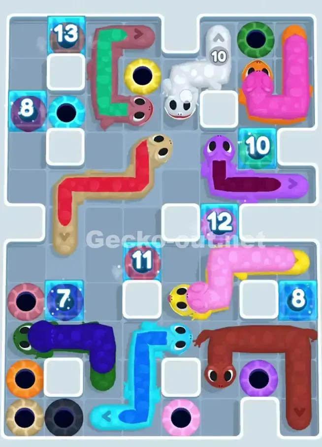 Gecko Out Level 1066 Screenshot