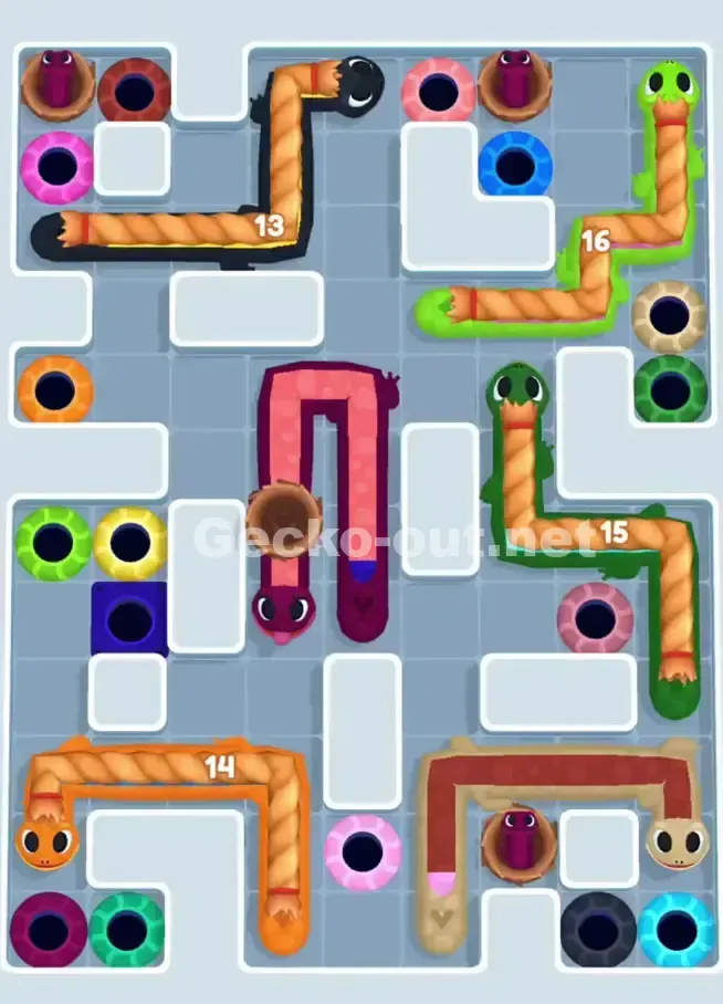 Gecko Out Level 1038 Screenshot