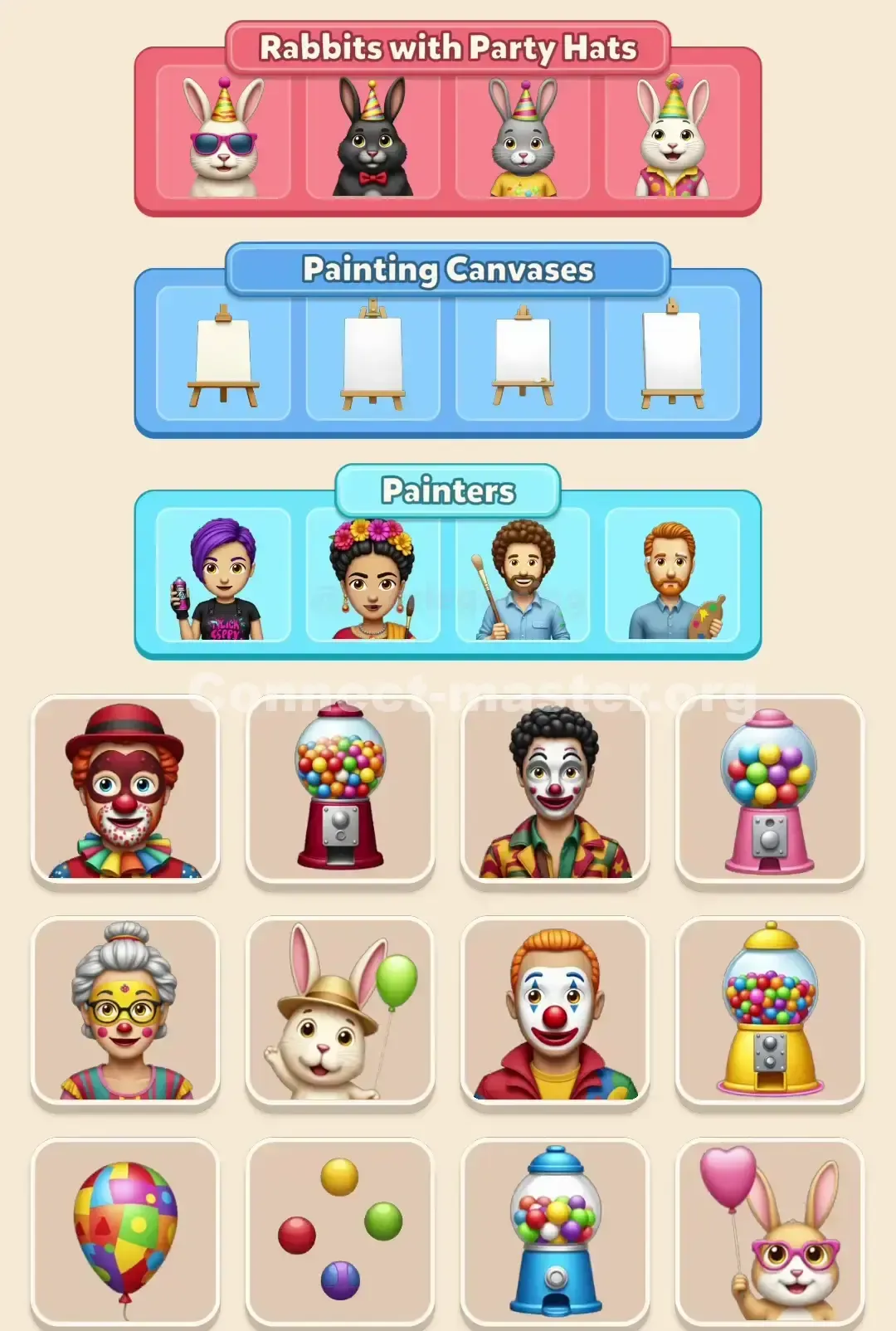 Connect Master Level 176 Solution 3