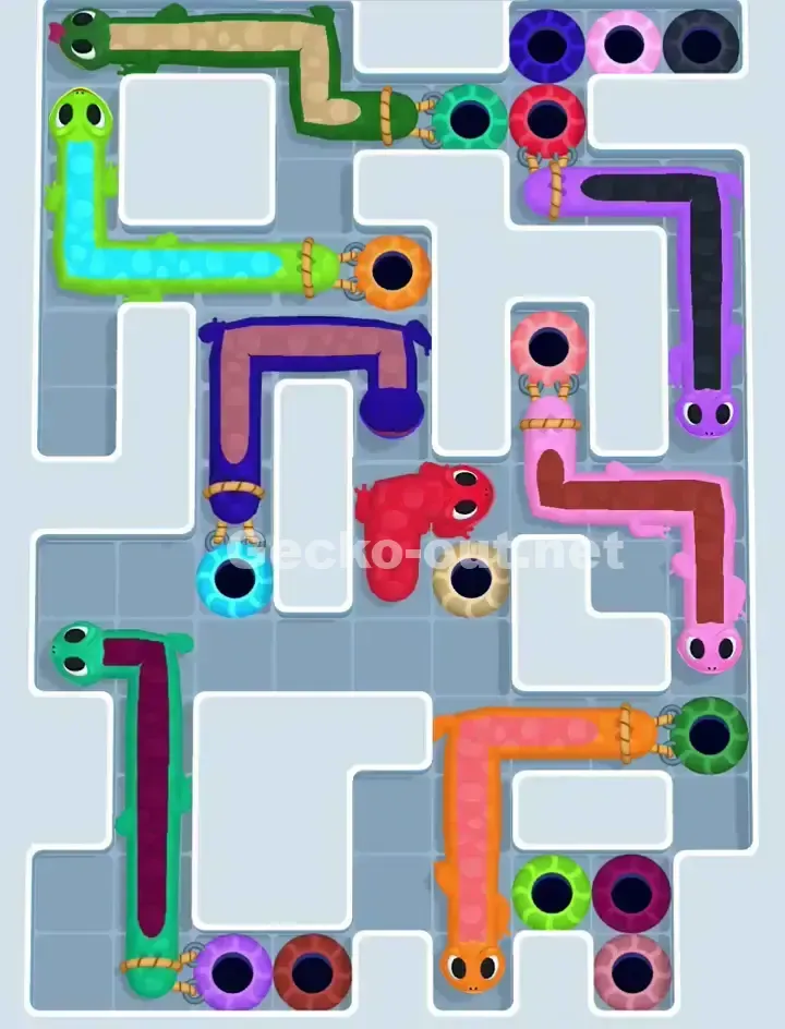 Gecko Out Level 1158 Screenshot