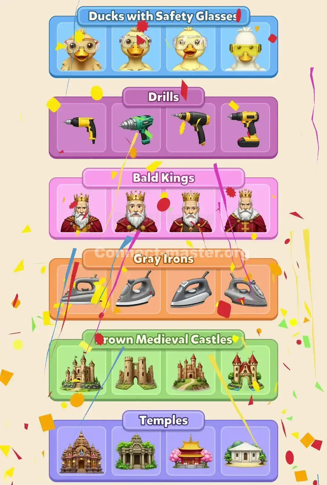 Connect Master Level 586 Solution Walkthrough & Answer