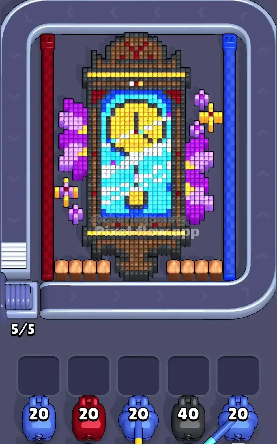 Pixel Flow Level 484 Solution (Wrong Level? Fix Here) 📸