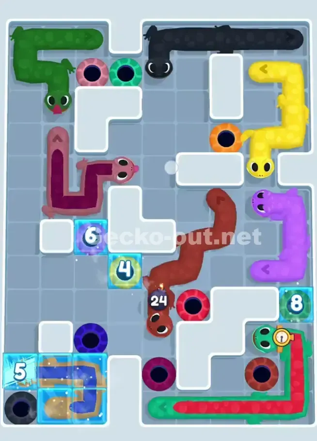Gecko Out Level 1072 Solution 2