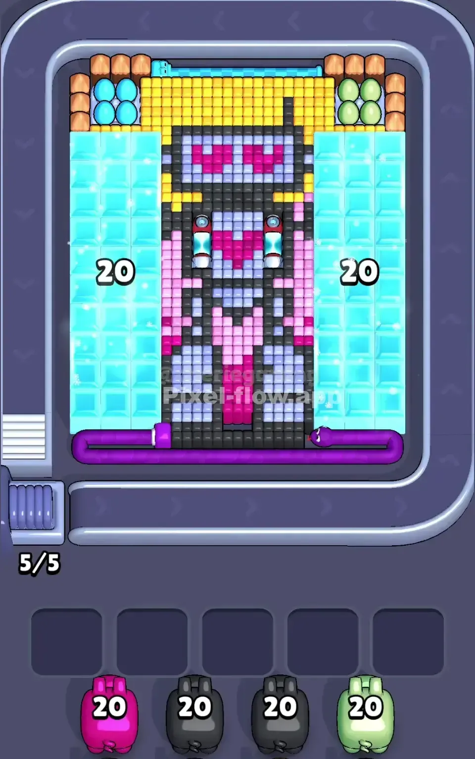 Pixel Flow Level 591 Solution (Wrong Level? Fix Here) 📸