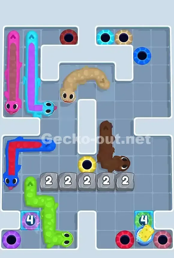 Gecko Out Level 838 Solution 2