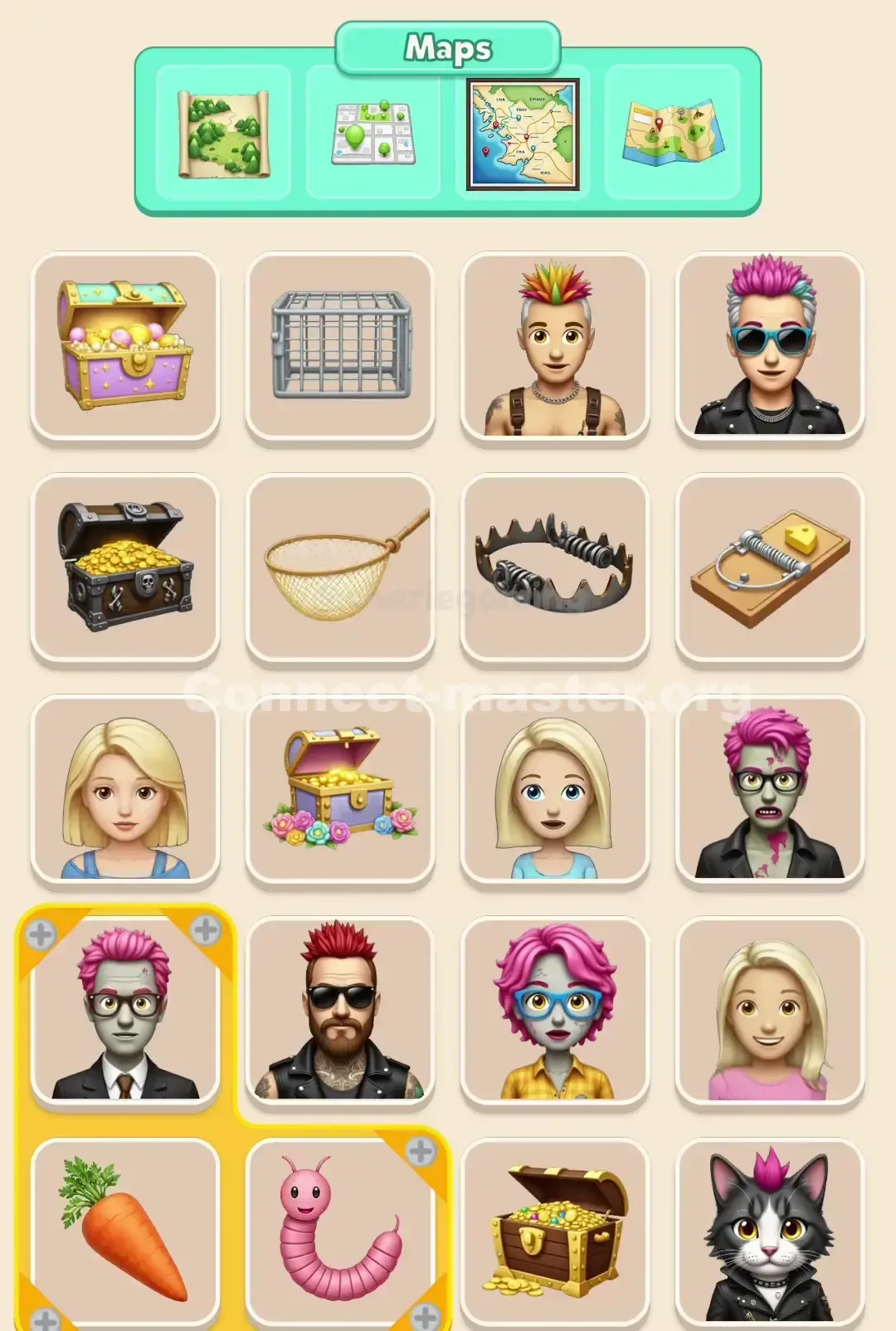 Connect Master Level 175 Solution 3