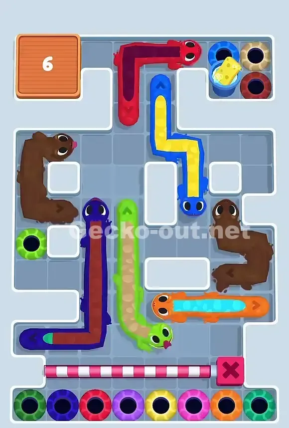 Gecko Out Level 835 Solution 1