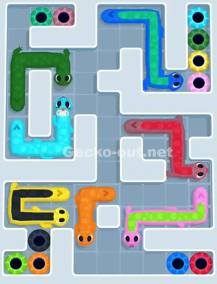 Gecko Out Level 1111 Solution 2