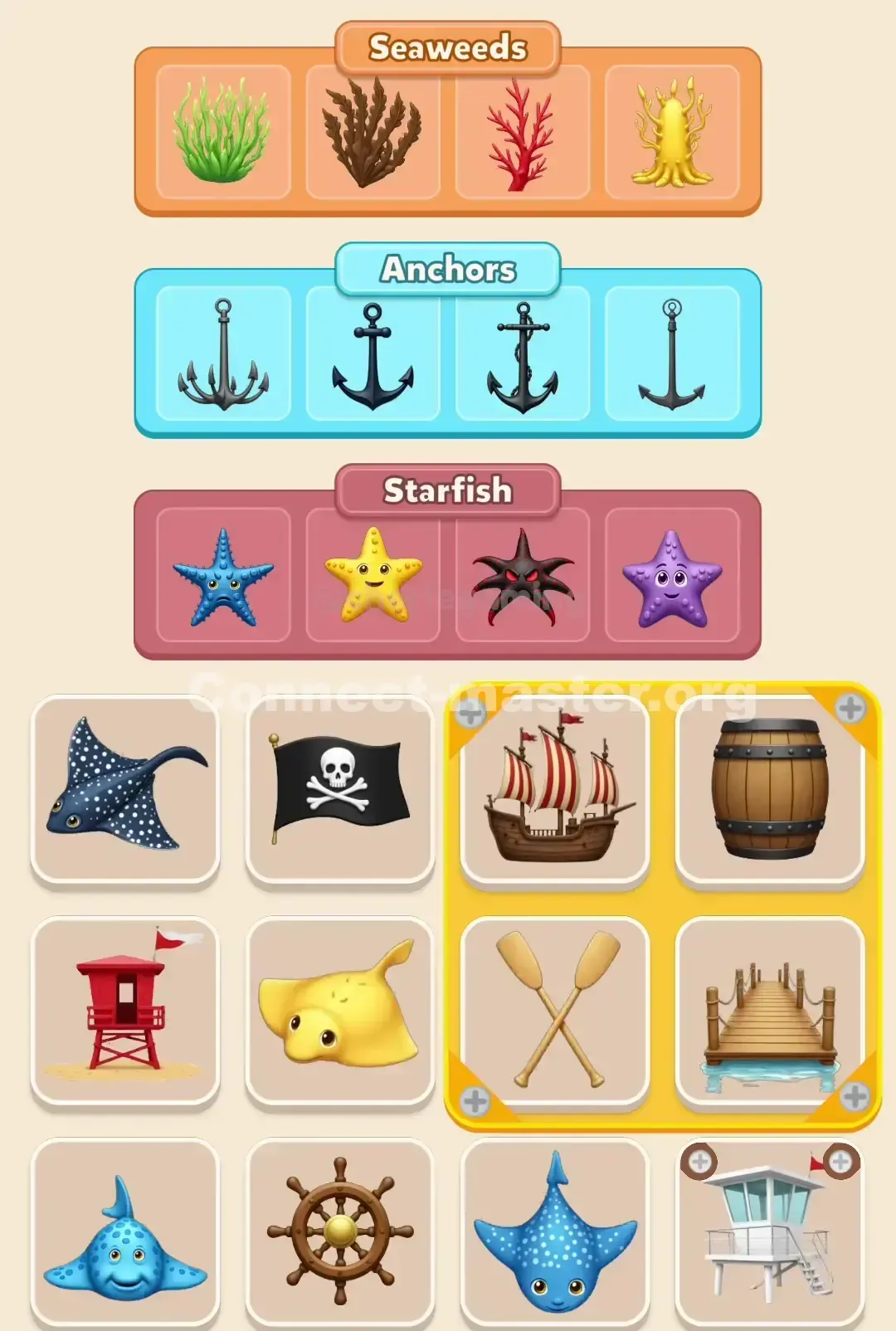 Connect Master Level 206 Solution 3