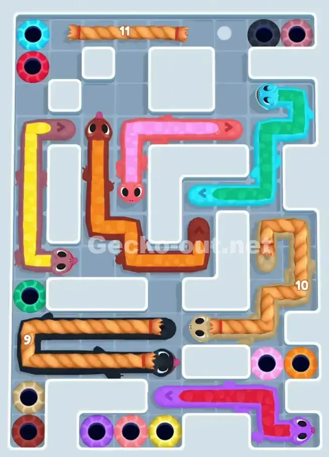 Gecko Out Level 1054 Solution 1