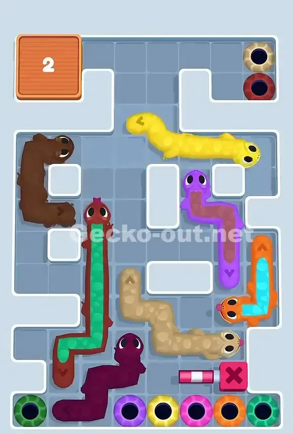 Gecko Out Level 835 Solution 2