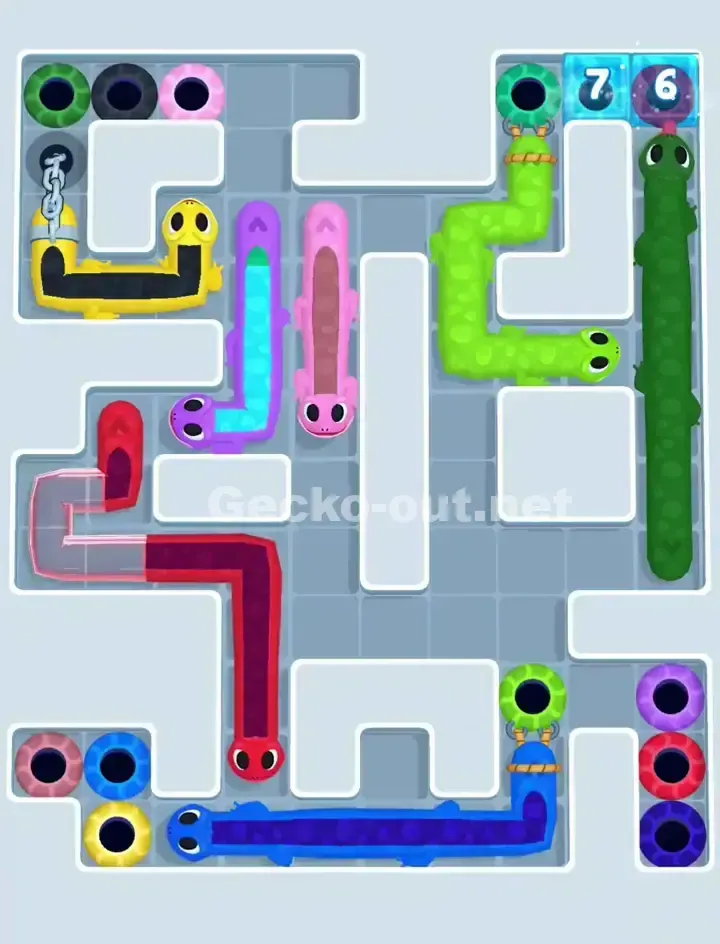 Gecko Out Level 1045 Solution 1